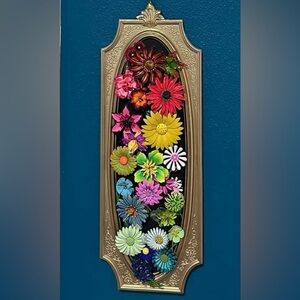 Enamel Flower Brooch - Medium